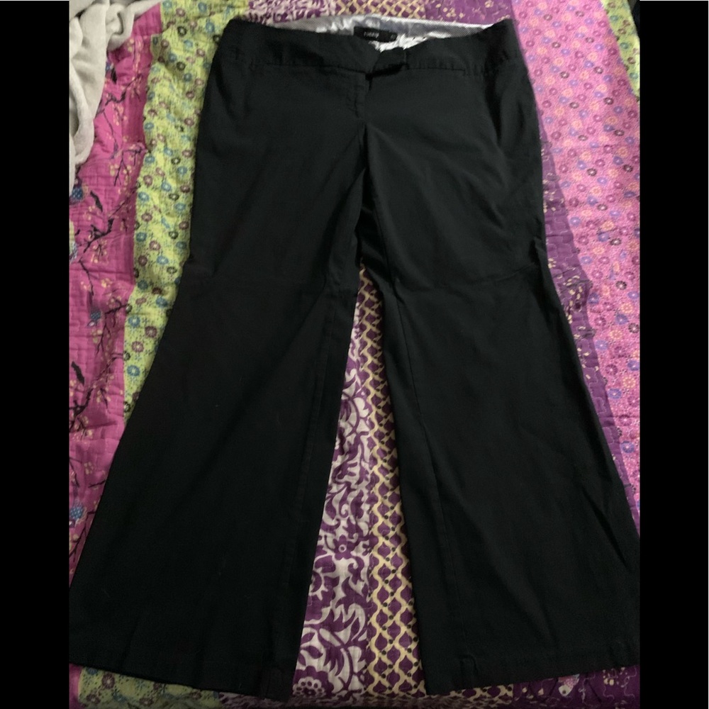 Torrid size 20 black slacks